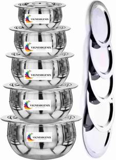 MKIU Handi Set Handi Set/Cookware Set of 5 Pieces 8 inch Lid Set, Pack of 5