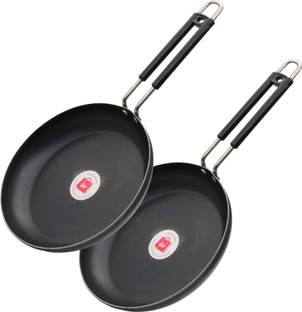 LAZYwindow Tadka Pan / Fry Pan 20 cm diameter 0.75 L capacity