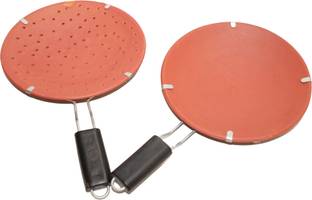 Stark Mart Terracotta Tawa combo set for Making Roti & Parantha Tawa Tawa 10 cm diameter