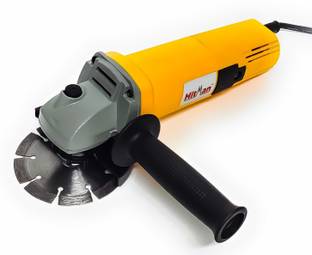 Hitman H-801 Heavy Duty Machine with 1 high quality 4-inch wheels for cutting grinding buffing application (850 Watt & 11000 RPM) Angle Grinder