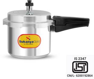 Sukanya Gold Sukanya Gold 3 L Outer Lid Induction Bottom Pressure Cooker