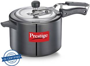 Prestige Nakshatra Duo Ha Svachh 5 L Inner Lid Induction Bottom Pressure Cooker