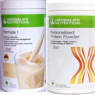 HERBALIFE Weight Loss Combo Pack F1 Vanilla + personalized protein powder 400 Plant-Based Protein