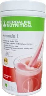 HERBALIFE Formula 1 Nutrition Protein Shake - Strawberry Flavor For Weight Loss Plant-Based Protein
