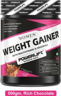 POWERLIFT Women Weight Gainer with multivitamins Weight Gainers/Mass Gainers