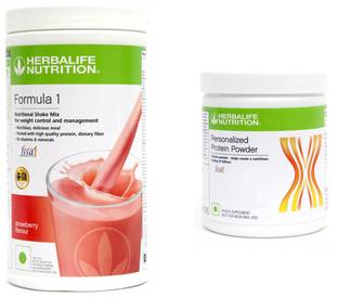 HERBALIFE Formula 1 Shake Strawberry Flavor With Protein Powder 200 Gram Protein Shake