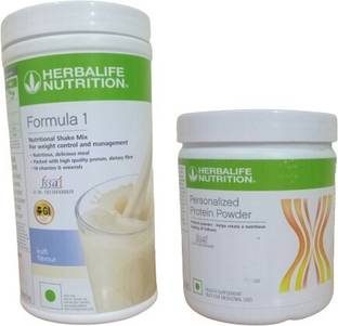 HERBALIFE Formula 1 Nutritional Shake kulfi Flavor With Protein Powder 200 Gram Plant-Based Protein