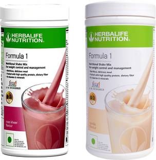 HERBALIFE FORMULA 1 ROSE KHEER & VANILLA 2 PIECES Plant-Based Protein