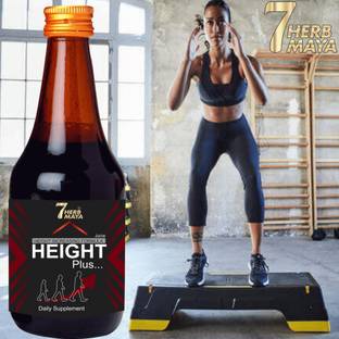 7Herbmaya Height Growth Juice/Height Gain Syrup/Height Increase Medicine/Height Long Juice Plant-Based Protein