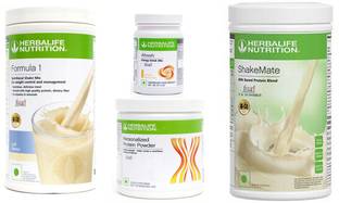 HERBALIFE Formula 1 Kulfi + Protein Powder 200 Gram + Afresh Ginger + Shake Mate Protein Shake