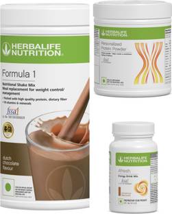 Herbalife Nutrition F1 SHAKE Chocolate , PP Powder 200 G , Afresh - Cinnamon Protein Shake
