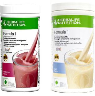 HERBALIFE FORMULA 1 ROSE KHEER & KULFI 2 PIECES Plant-Based Protein