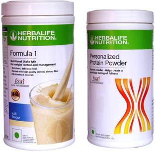 HERBALIFE Formula 1 Shake Mix - Kulfi Flavor With Protein Powder 400 Gram Plant-Based Protein