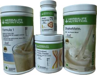 Herbalife Nutrition WEIGHT LOSS FORMULA 1 KULFI SHAKE SHAKEMATE PROTEIN POWDER 200GM AFRESH LEMON Protein Shake