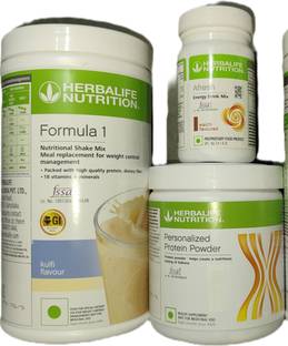 HERBALIFE Formula 1 Kulfi + Protein Powder 200 G + Afresh - Eilachi Protein Shake