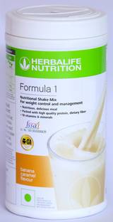 HERBALIFE Formula 1 Nutritional Shake Mix - Banana Caramel Flavor For Weight Loss Protein Shake
