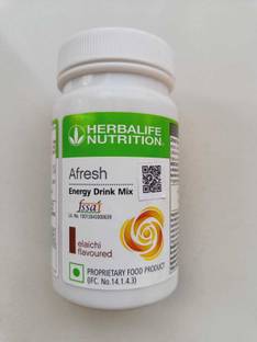 HERBALIFE Afresh Energy Drink Elaichi Flavour.(50 Gm) Energy Bars