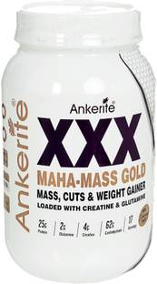 Ankerite XXX MAHA MASS GOLD Weight Gainers/Mass Gainers