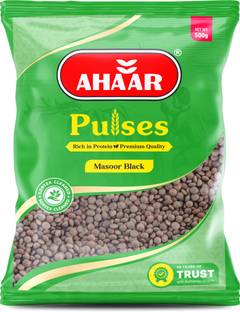 Ahaar Black Masoor Dal (Whole) (Pulses / Masoor Dal (Black Whole Lentils))