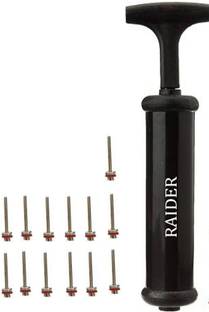 Raider Football Pump , Basketball Pump, Volley ball Pump with 13 needle Football Pump, Volleyball Pump, Basketball Pump, Handball Pump Pump