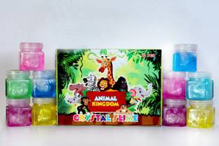 Atipriya 2 Sq.cloud slime Multicolor Putty Toy