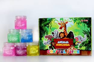 Atipriya 4 Sq.cloud slime Multicolor Putty Toy