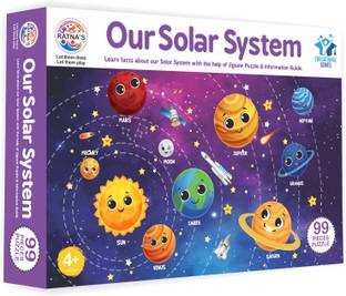 Ratnas Solar system Jigsaw puzzle (1548) 108 Pcs Jumbo puzzle