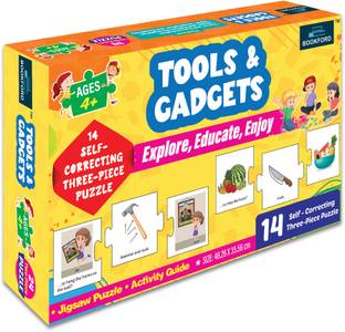 BOOKFORD Tools And Gadgets Jigsaw Puzzle Game & Fun and Learning