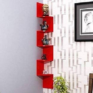 Ruby Perl Engineered Wood Open Book Shelf