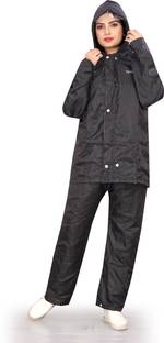 KAMOSA Solid Women Raincoat