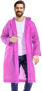 INFISPACE Solid Men Raincoat