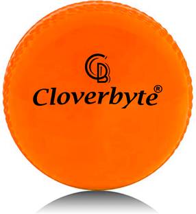 CLOVERBYTE Orange Cricket Wind Ball (Pack Of 1) Cricket Synthetic Ball