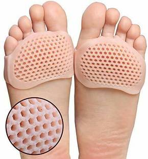 PRIMEFAIR Silicon Heel Pads and Half Toe Pain Relief and Gel Heel Support 1 pairs Heel Support