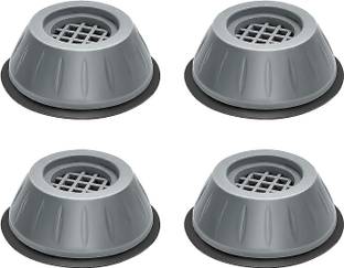 AMAR IMPEX Anti Vibration Pads with Suction Cup Feet, Fridge Washing Machine Leveling Feet Anti Walk Pads Shock Absorber Furniture Lifting Base (Set of 4 PCS) Gas Cylinder Trolley