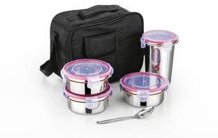 di select Lunch Box with Tumbler and Spoon | Set of 5 4 Containers Lunch Box