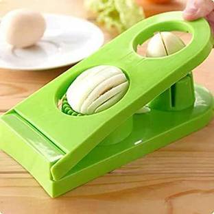 DEHLER Kitchen Boiled Egg Cutter 2 in 1 Mold Multi-Functional Egg Slicer - Home, Egg Slicer
