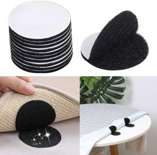KUNYA Self Adhesive Double Sided Curling Velvet Loop Interlocking Hook Tape 5 cm Double-sided Tape