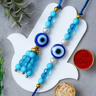 TR Bhaiya Bhabhi LUMBA-IG4 Assorted Rakhi  Set