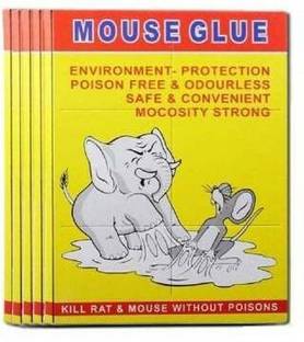 Deepa . Sticky Rat Killer Glue Pad Mouse Trap pack of -05 Live Trap