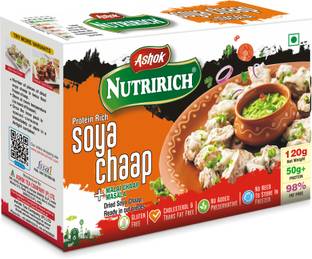 Ashok Soya Chaap with Malai Soya Chaap Masala (Combo ) 120 g