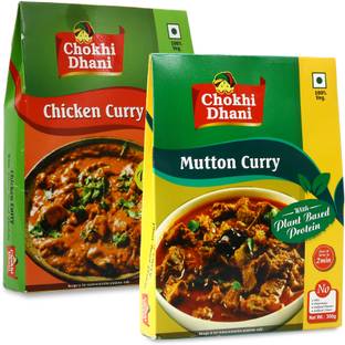 Chokhi Dhani Foods by Chokhi Dhani Chicken Curry & Mutton Curry 300 g