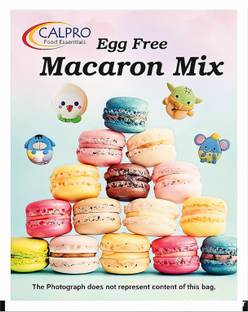 CALPRO Egg Free Macaron Mix – 1KG French Macarons,Made with Whey Protein,Almond Powder 1 kg