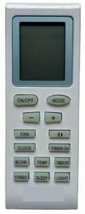 Paril AC Remote Compatible For  ( CLOCK BUTTON )AC VOLTAS Remote Controller