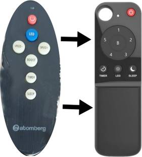 Ethex Remote compatible with atomberg fan remote replacement with new model Replacement for Atomberg c...