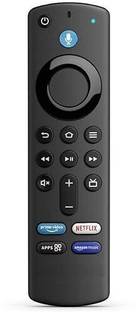 QIBOX Remote Control Compatible for Amazon Fire Tv Stick [ 3rd Gen ] with Voice Amazon FireTV Stick Remote Control 3rd Generation Remote Controller