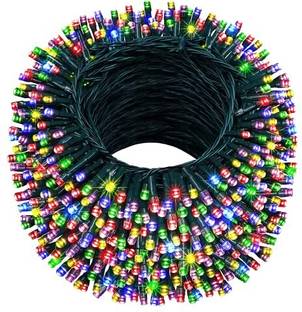 Biway 98 LEDs 30 m Multicolor Flickering, Color Changing Bell Rice Lights