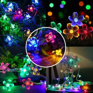 Nirvaana 14 LEDs 3.5 m Multicolor Color Changing Flower Rice Lights