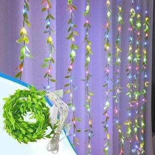 PRIMERISE 200 LEDs 3 m Multicolor Flickering, Steady String Rice Lights