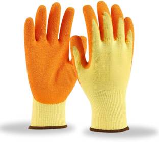 7SHIELD High Quality Nylon Hand Heavy Duty Safety Gloves For Industrial, Mechanical Nylon  Safety Gloves