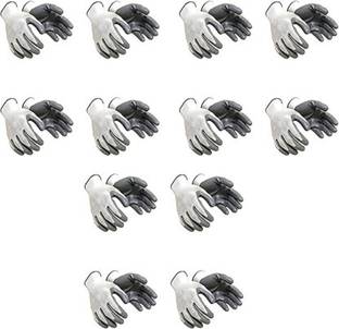 PulGos PVC_1_PAIR_BB Nylon  Safety Gloves